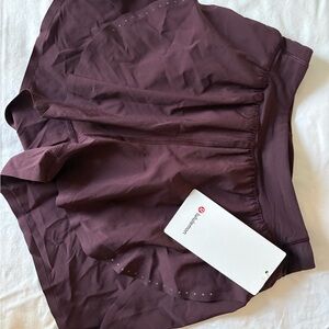 lululemon athletica Women's Athletic Shorts in Dark Purple
